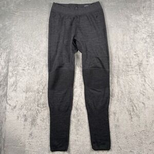 Smartwool Intraknit Thermal Merino Base Layer Bottom Mens Size L Grey Hiking